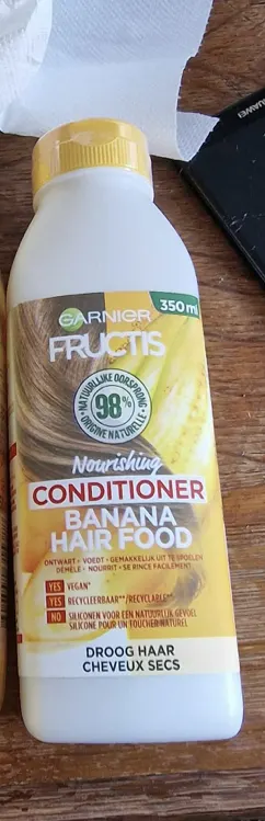 Garnier Fructis Nourishing Banana Hair Food Conditioner 350 ml - review image