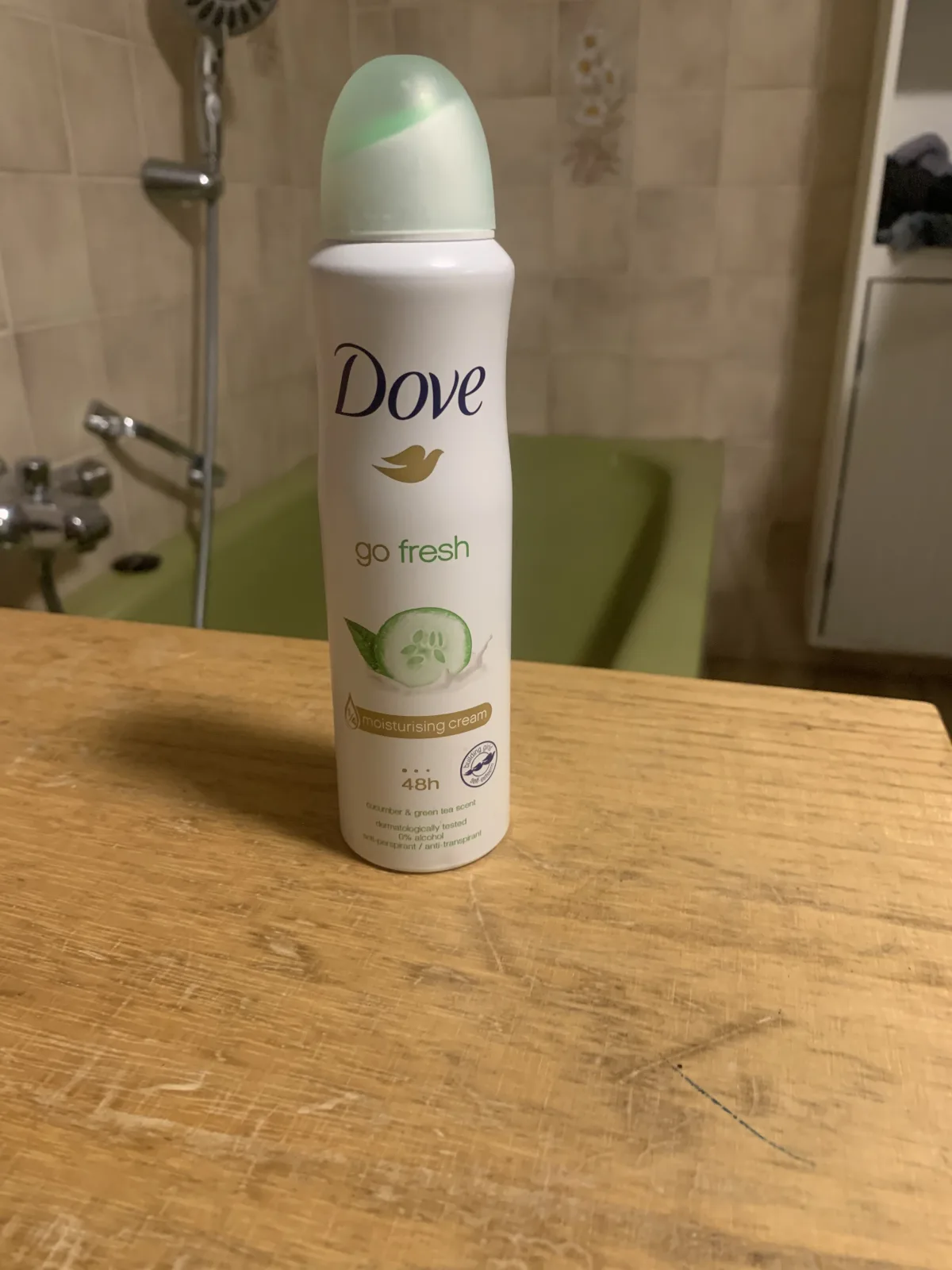 Dove Go Fresh Cucumber Deodorant Spray - Anti-transpirant Deodorant Spray voor Vrouwen -  Mild Alcoholvrij - 150ml - 1 stuk - review image