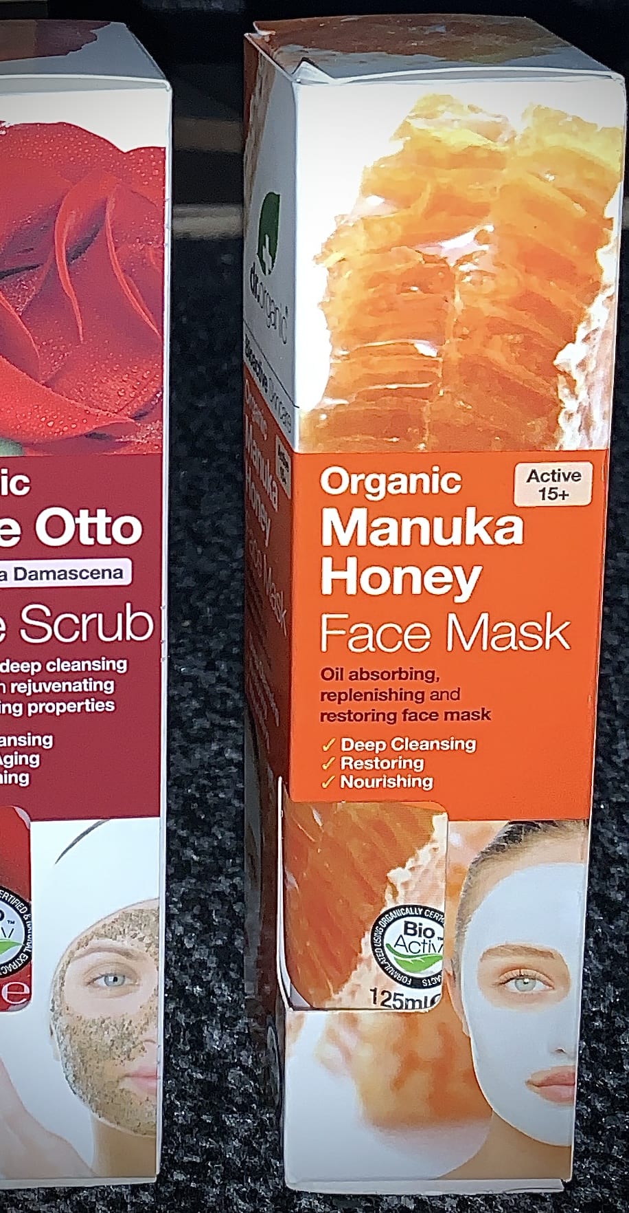 Dr Organic Manuka Honey Face Scrub 125ml - review image