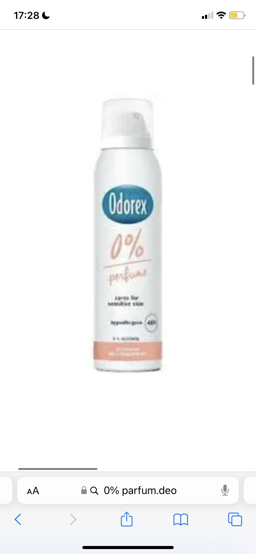 Odorex Deospray - review image