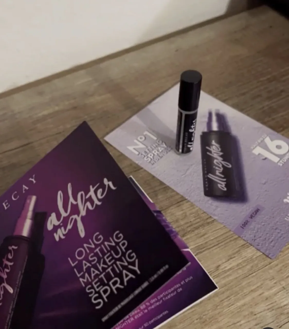 Urban Decay Ultra Matte Setting Spray Urban Decay - ALL NIGHTER Setting Spray - review image