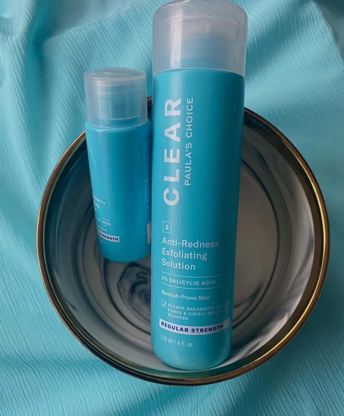 Clear Regular Strength Anti-Redness Exfoliating Solution Salicylic Acid Trial Size - review image