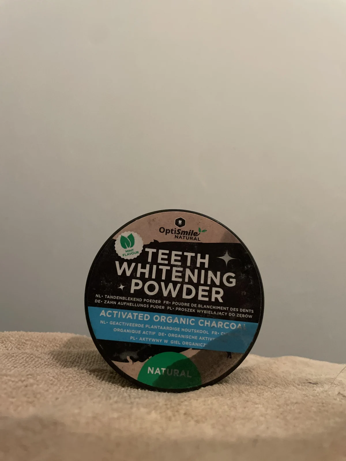 Bleekpoeder Tanden - Houtskool - Zwart - Set van 2 - Mint - Tanden Bleken - Teeth whitening powder - review image