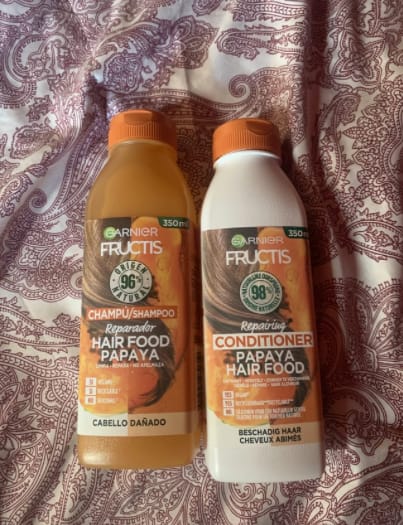 Garnier Fructis Hair Food Papaya Conditioner - review image