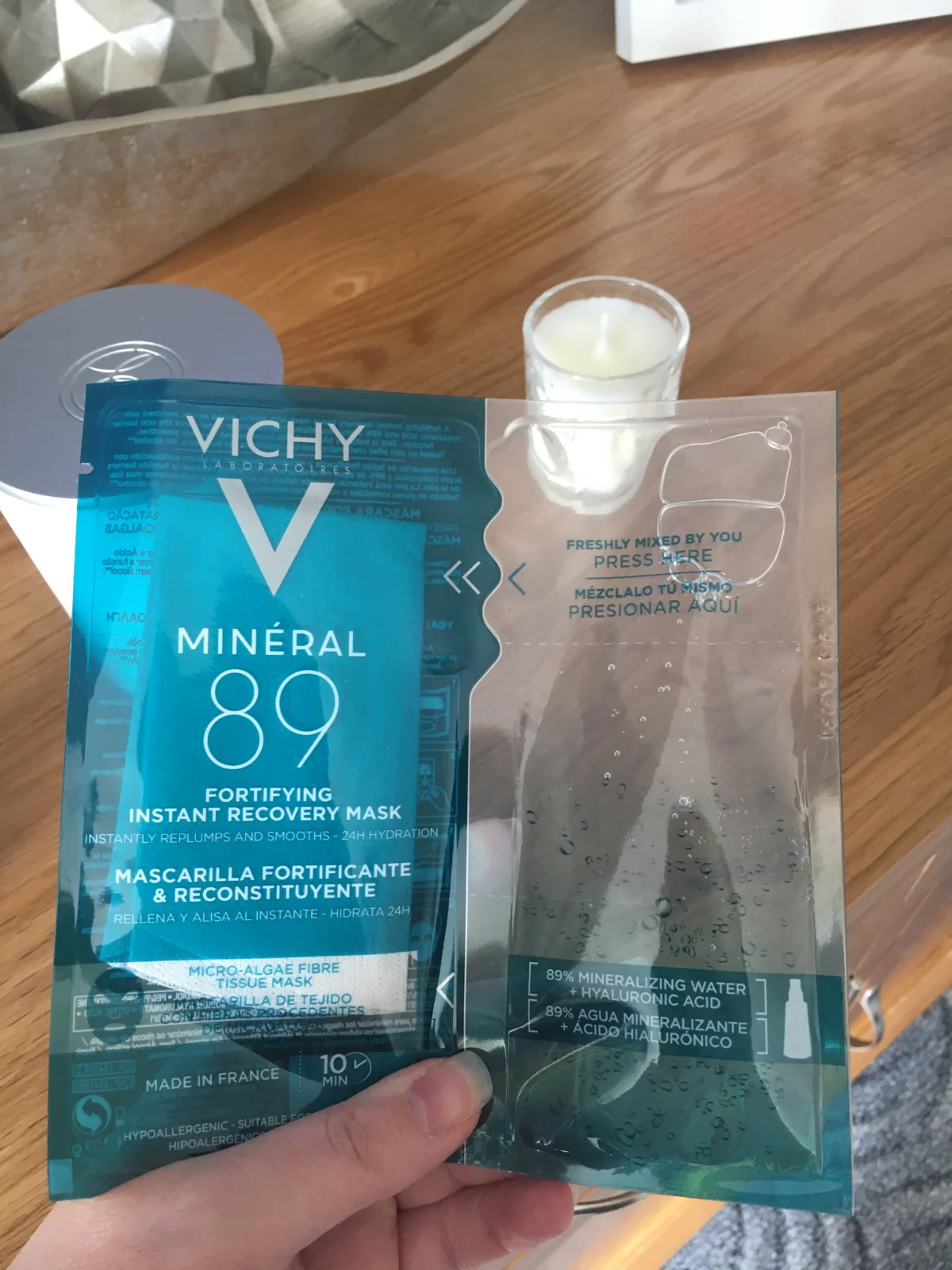 Vichy Minral 89 Hyaluronic Acid Sheet Mask 29g - review image