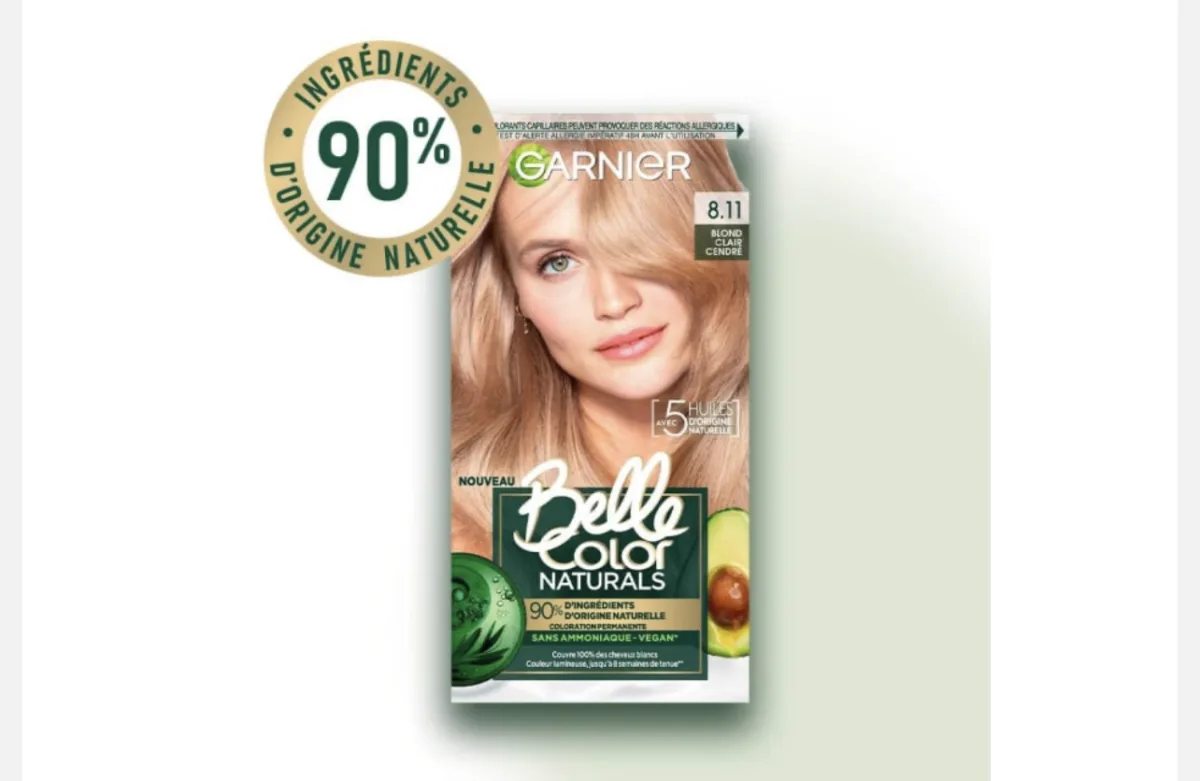 GARNIER BELLE LIGHT ASHBLOND 8.11 - review image