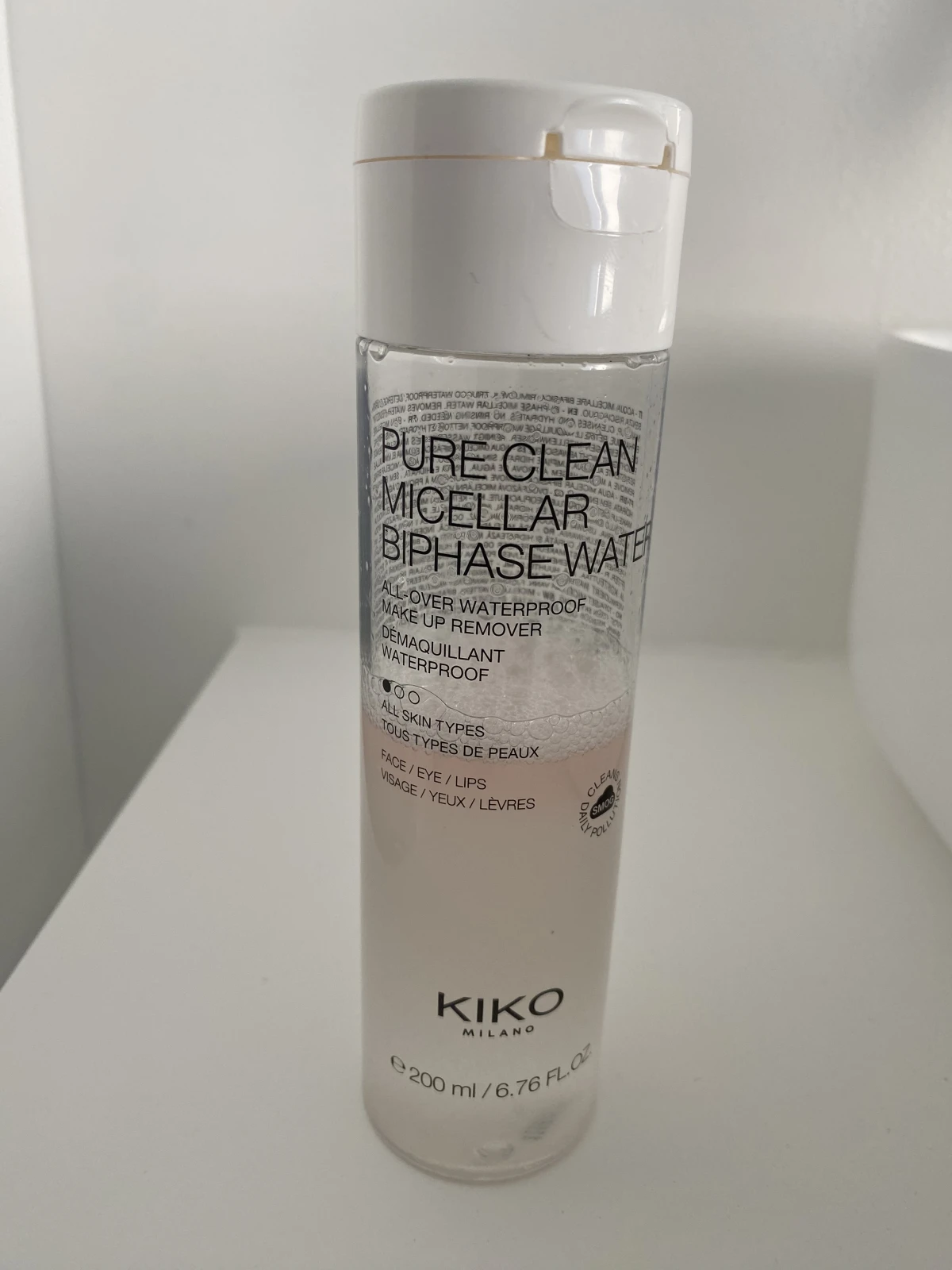 PURE CLEAN MICELLAR BIPHASE WATER - review image