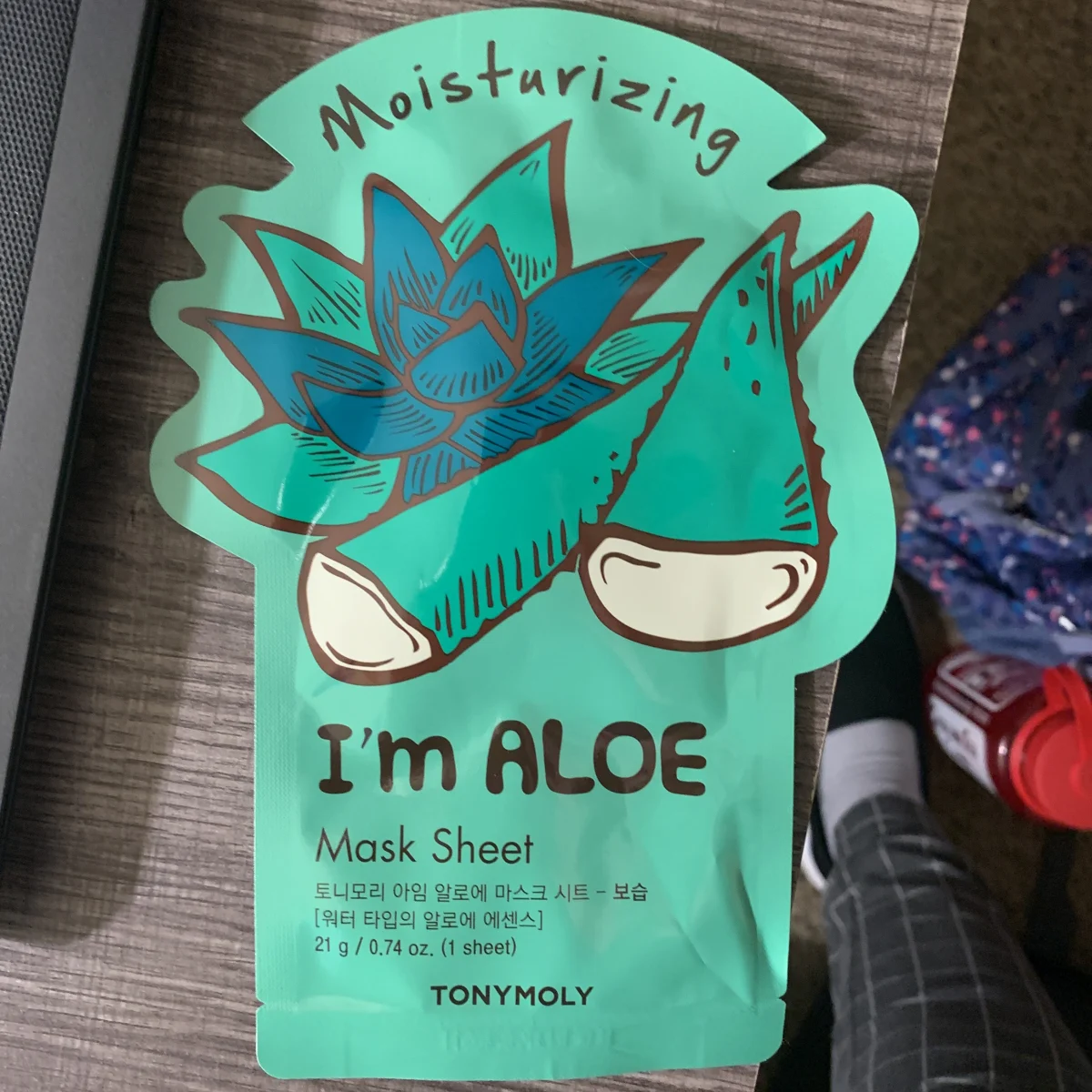 Tony Moly Im Real Mask Sheets Tony Moly Im Real Mask Sheets Aloe Sheet Mask - review image