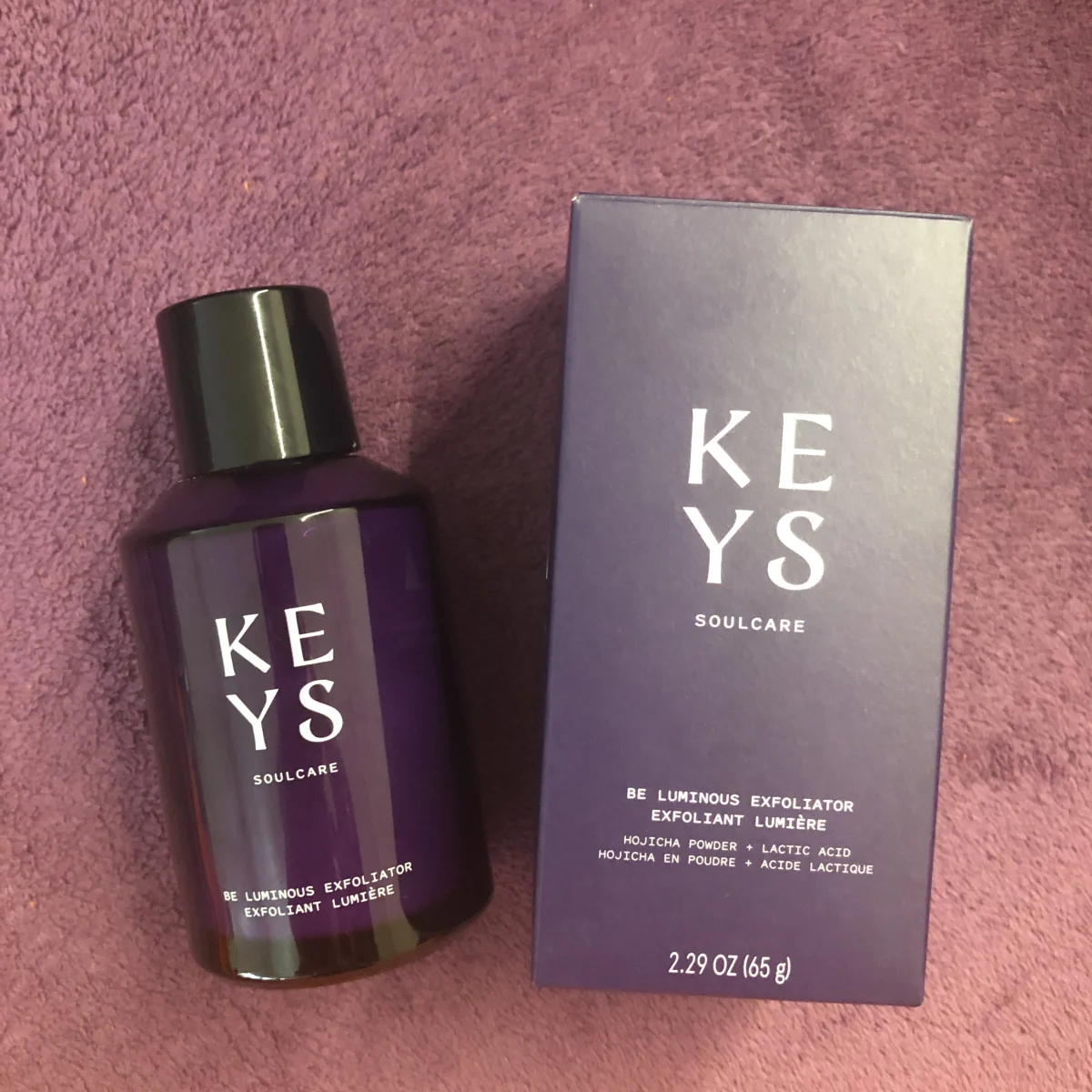 Keys Soulcare Be Luminous Exfoliator Gezichtsscrub 7.5 g - review image