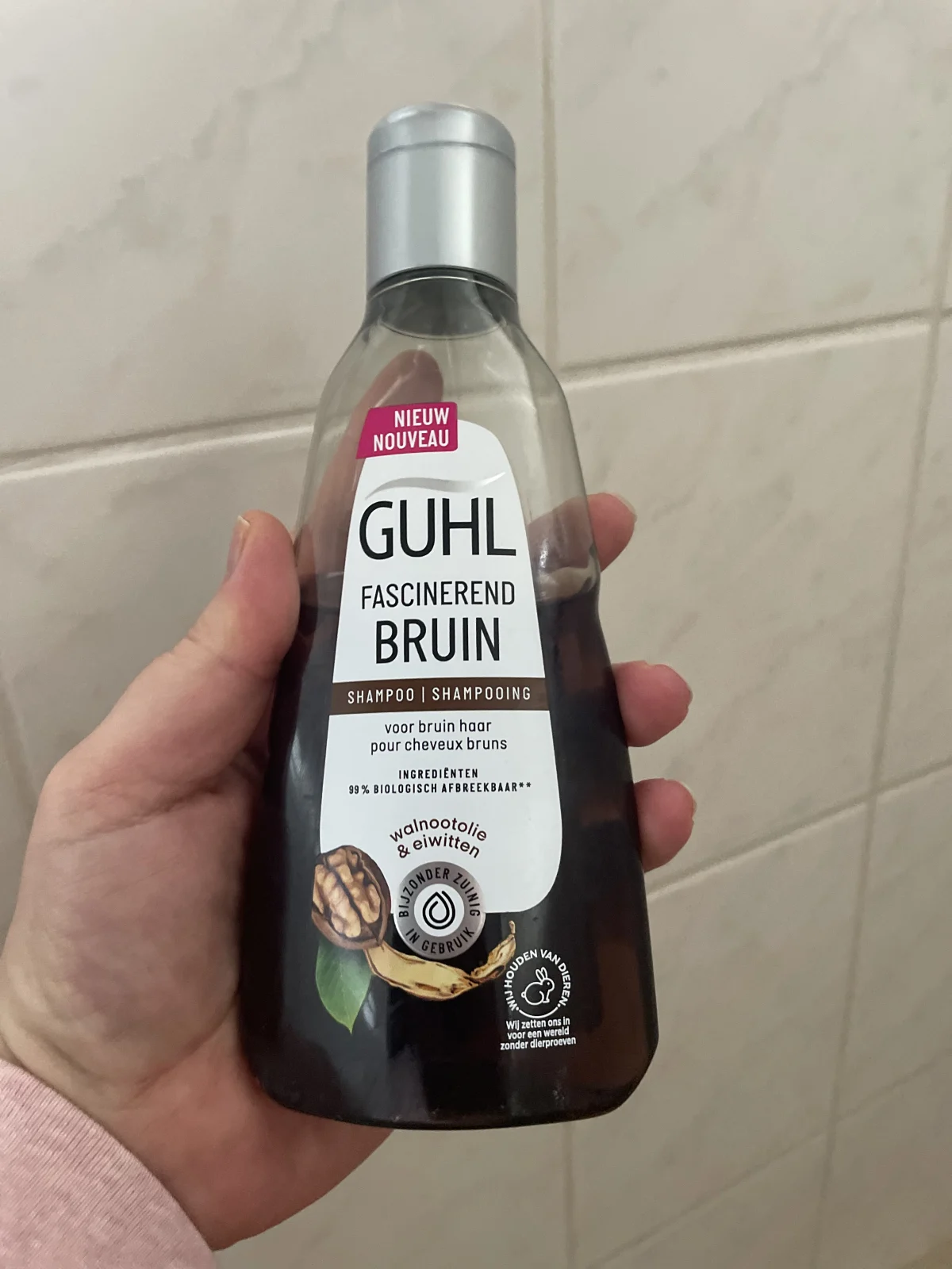 Guhl shampoo colorshine bruin 250 ml - review image