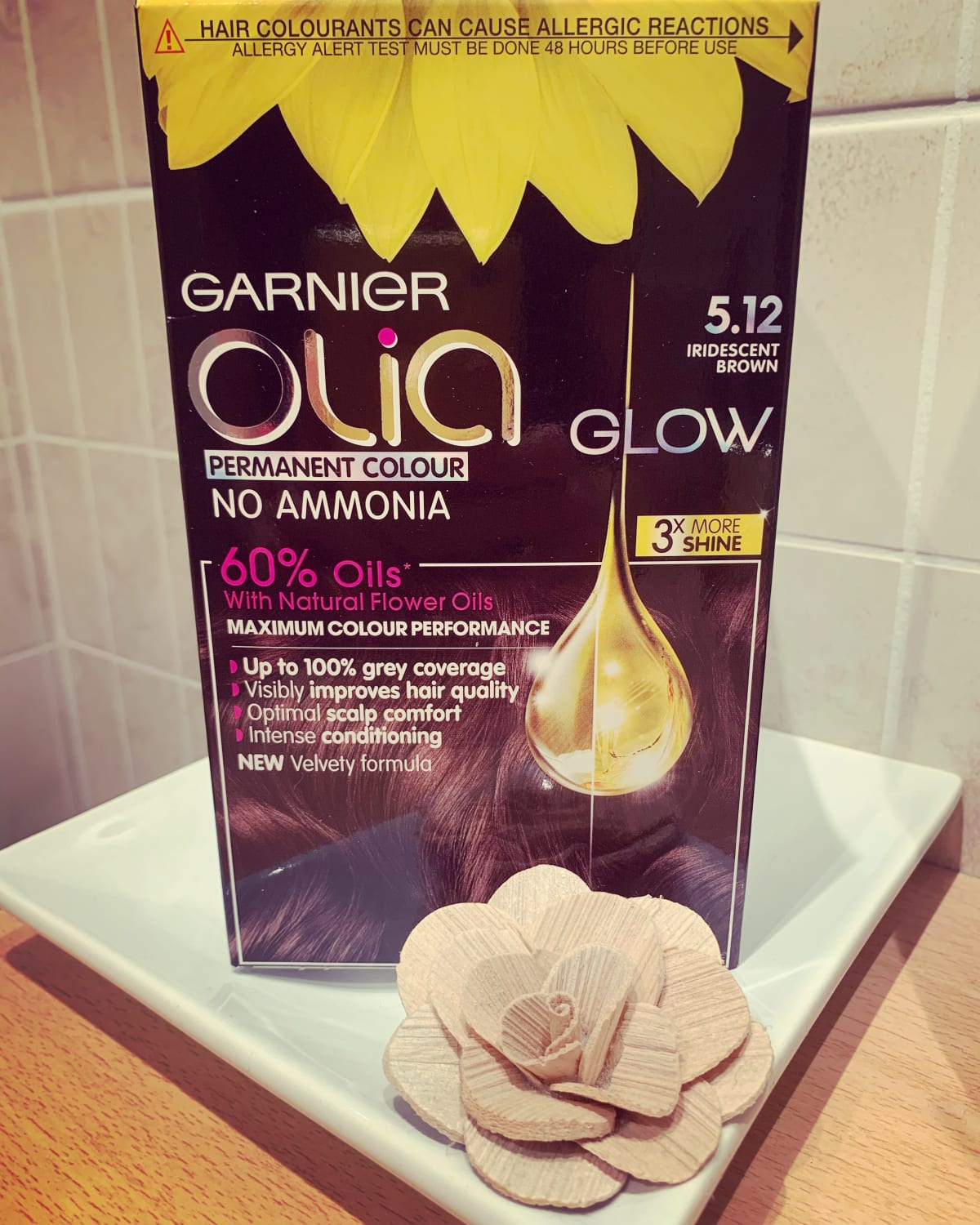 GARNIER Olia haarkleuring nr. 5.35 brownie - review image