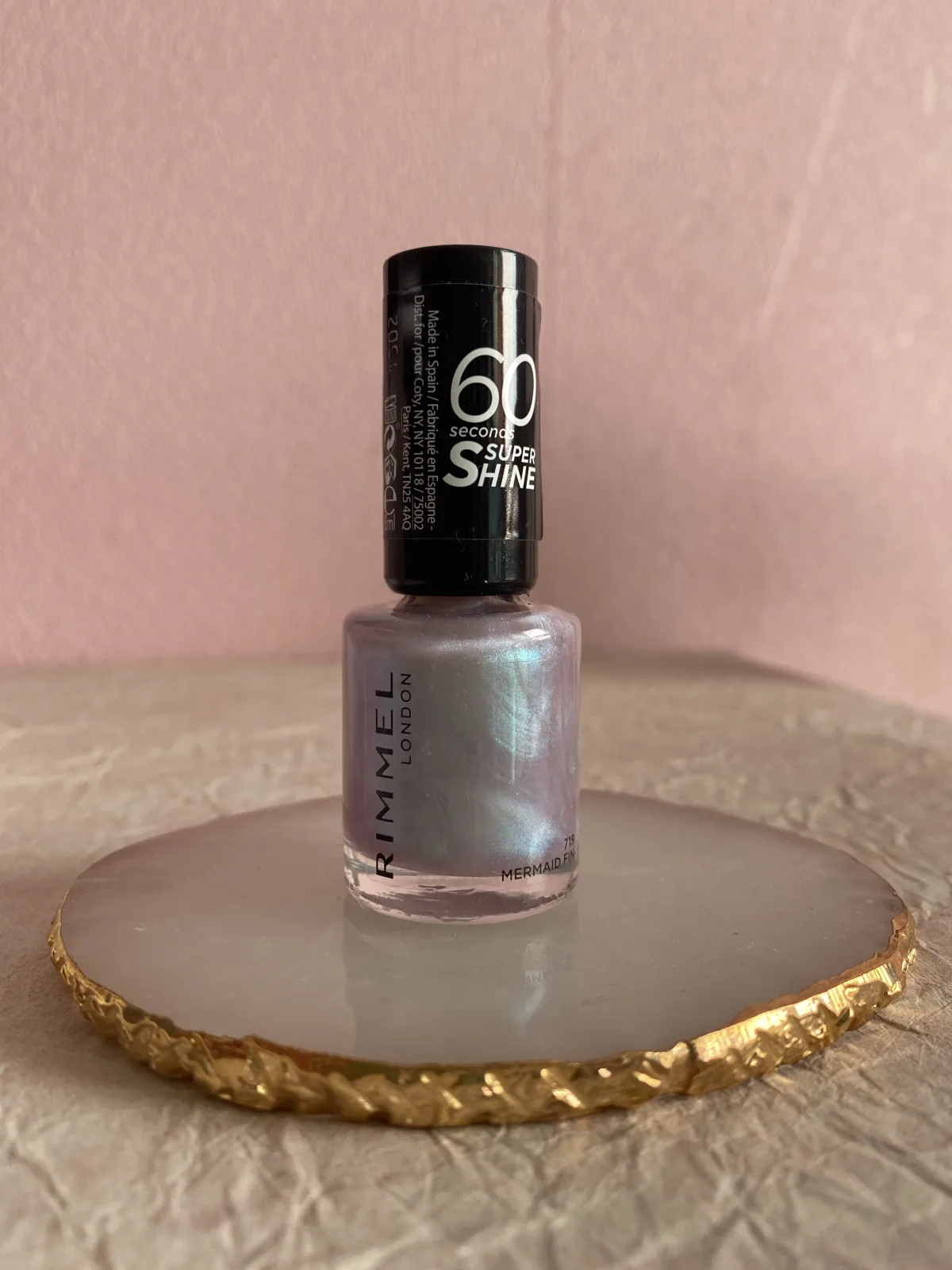 Rimmel 60 Seconds Super Shine Nagellak - 235 Preppy In Pink - review image