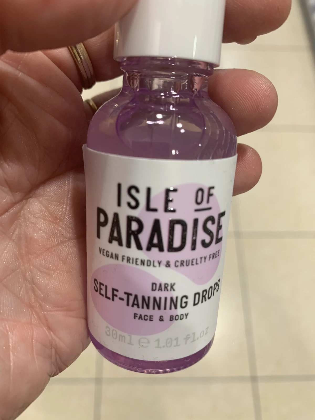 Tanning Drops Dark - review image