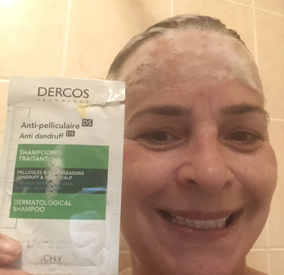 Dercos Anti-Dandruff Shampoo For Normal To Oily Hair - before review image