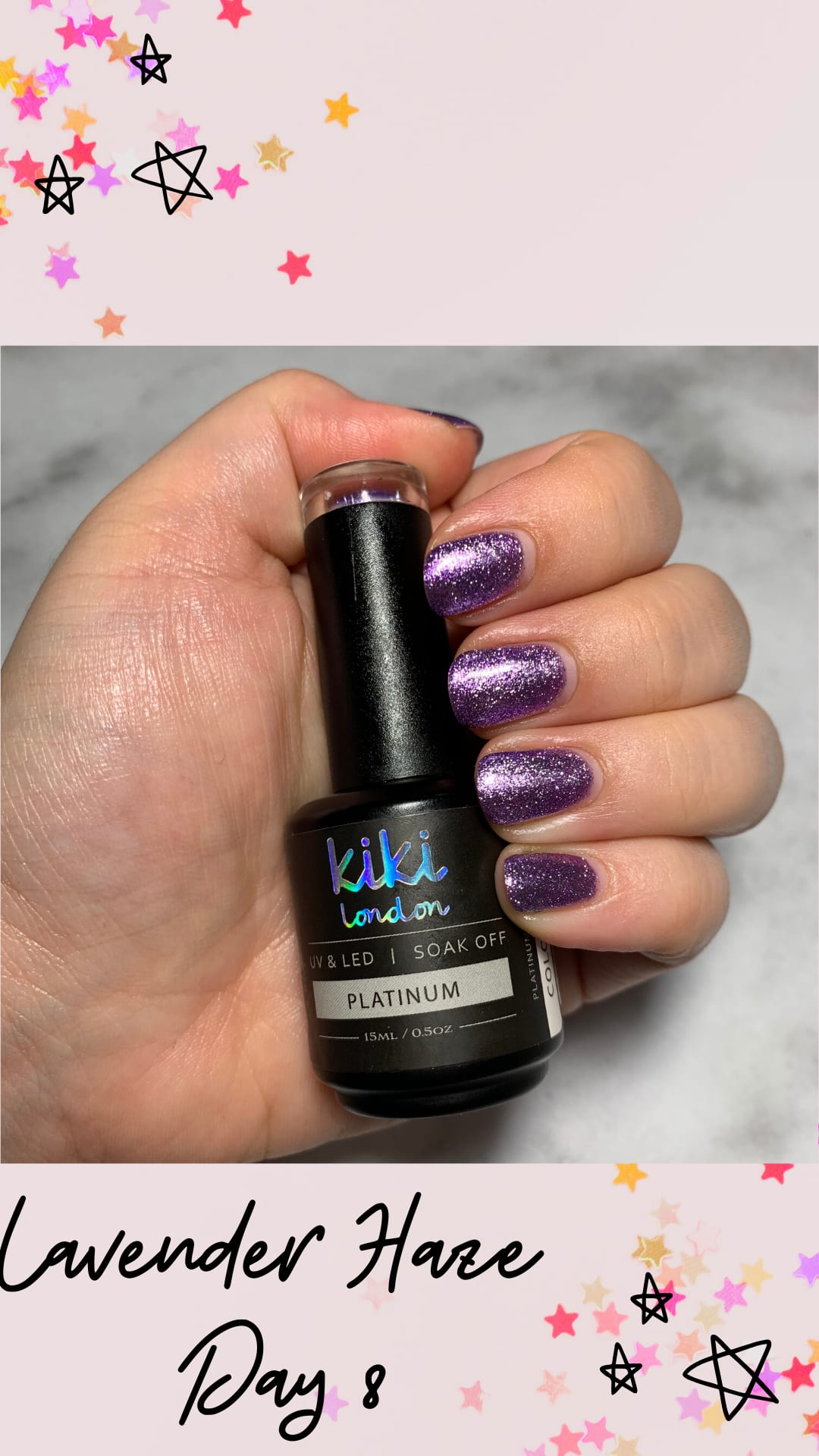 Lavender Haze Platinum Gellac - review image