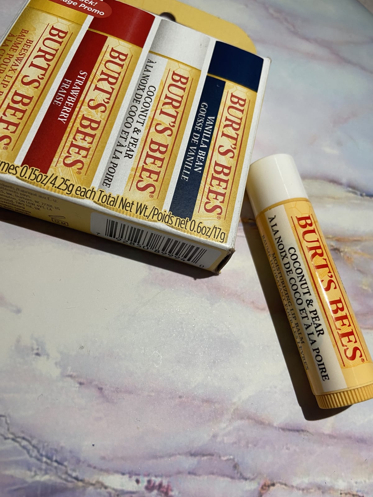 Burt's Bees Hydrating Lip Balm with Coconut & Pear - review image