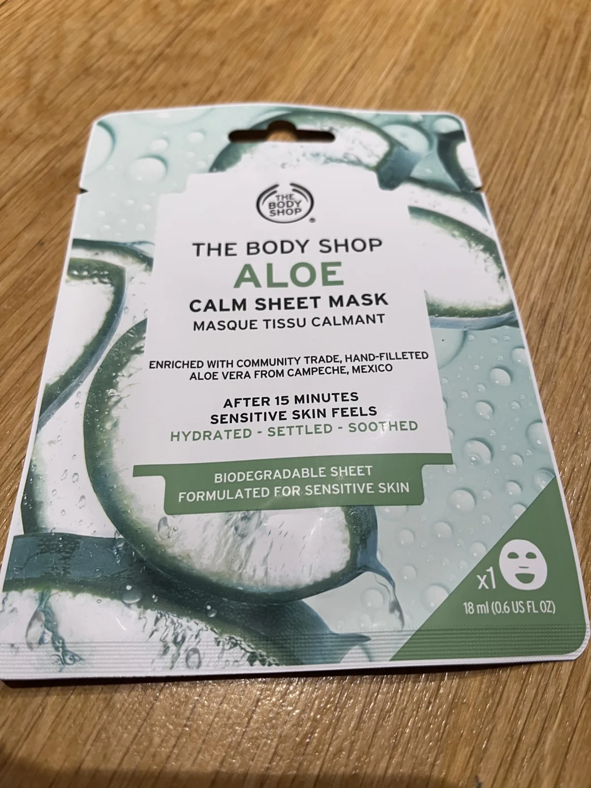 Aloe Calm Hydration Sheet Mask - review image