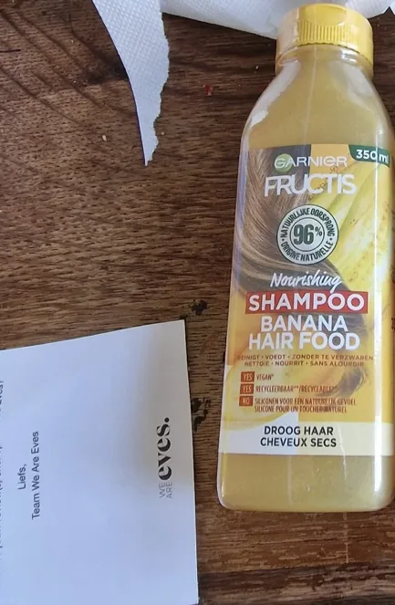 Garnier Fructis - Hair Food Banana Shampoo - review image