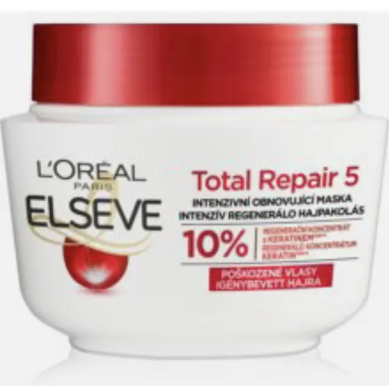 L'Oréal Paris Elvive Total Repair 5 Haarmasker - 300 ml - review image