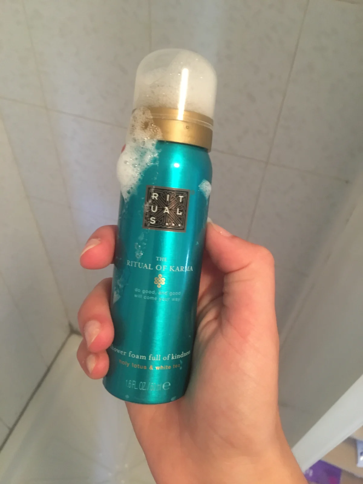 Rituals Cosmetics The Ritual of Karma Shower foam 200ml - review image