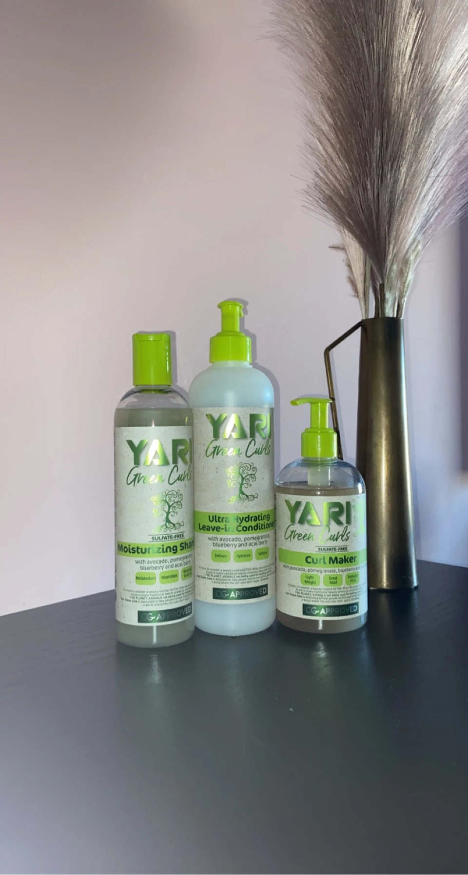 Yari green curls, curl maker gel, cg methode, proteïne gel 384ml - review image