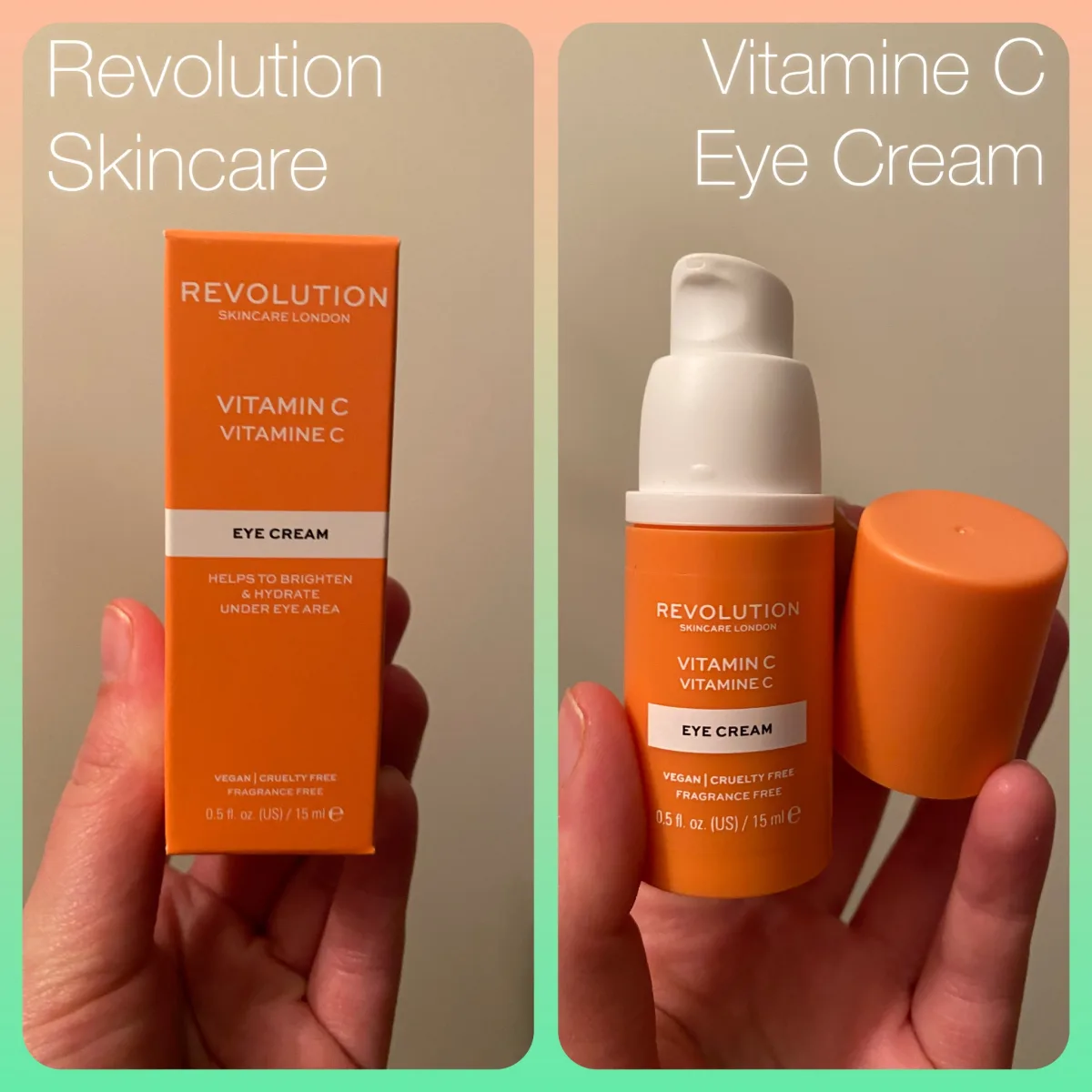 Brightening Vitamine C Eye Cream - review image