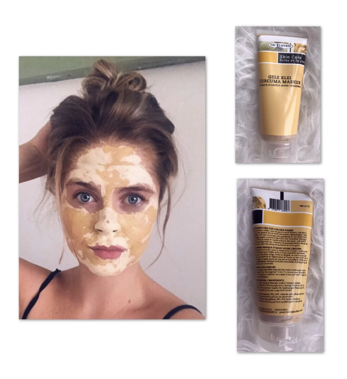 Gele Klei Curkuma Masker - review image