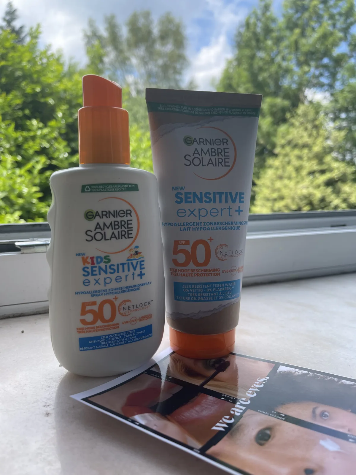 Garnier Ambre Solaire Sensitive Expert + Zonnebrandmelk SPF 50+ - 200 ml - review image