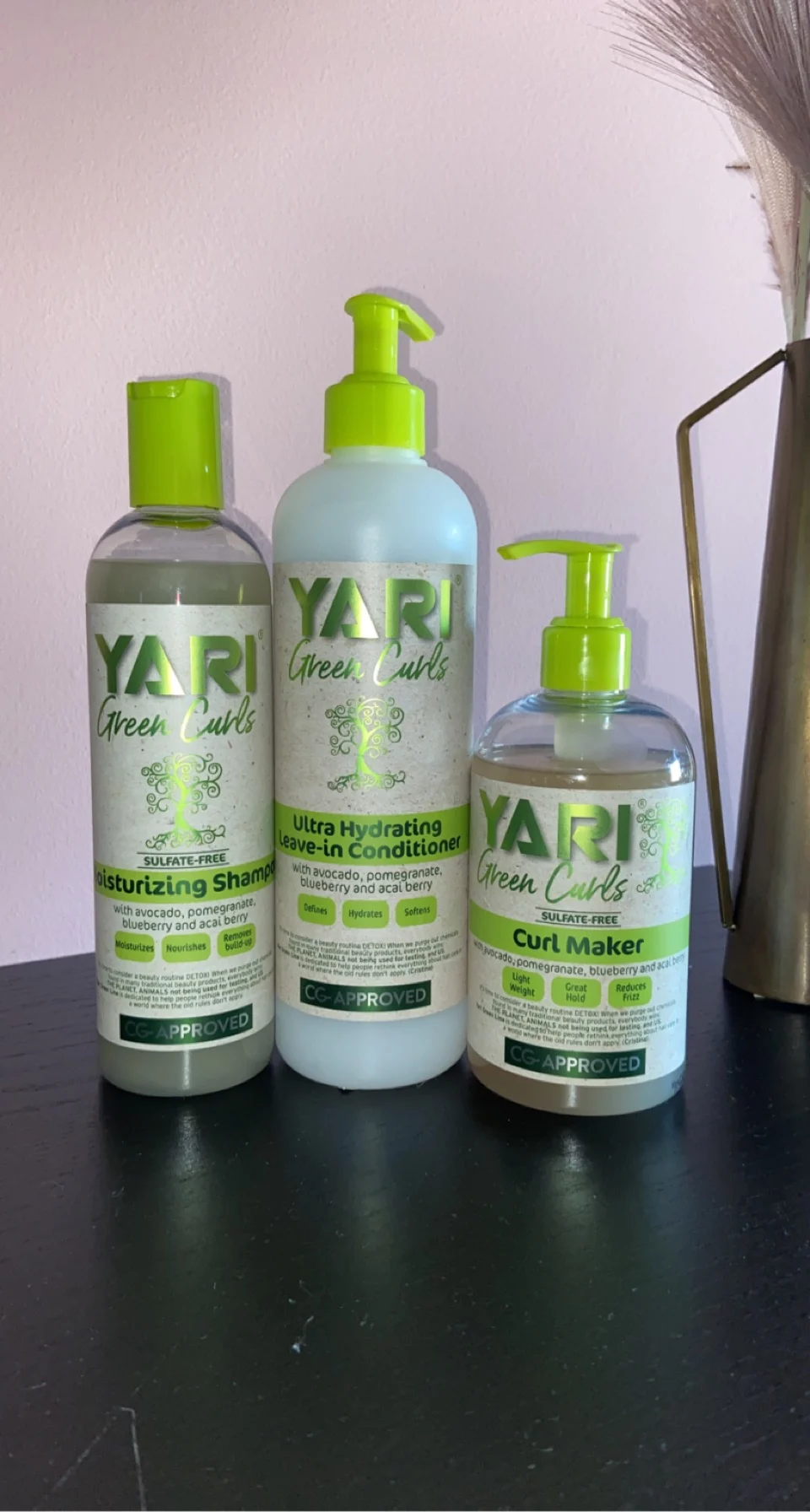 Yari Green Curls Moisturizing Shampoo 355ml - review image