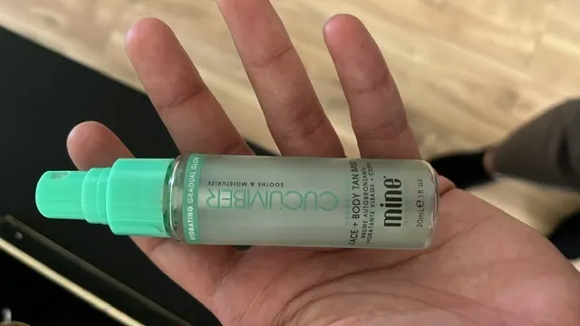 MineTan Micellar Collection Cucumber Hydrating - review image