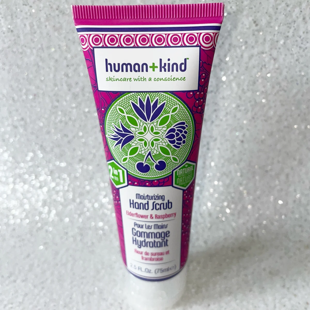 Human Kind Vegan Hand scrub Elderflower (75 ml) - review image