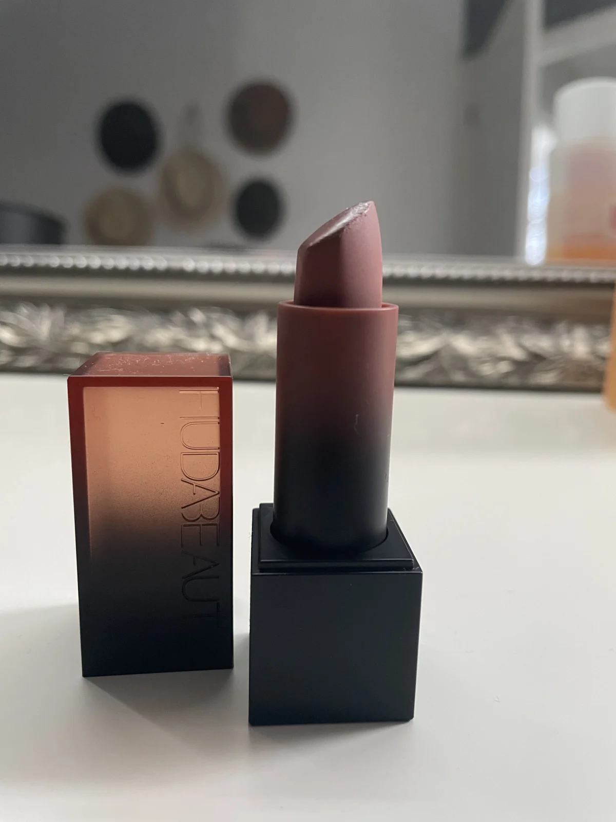 Huda Beauty Lipstick Huda Beauty - Power Bullet Cream Glow Lipstick - before review image