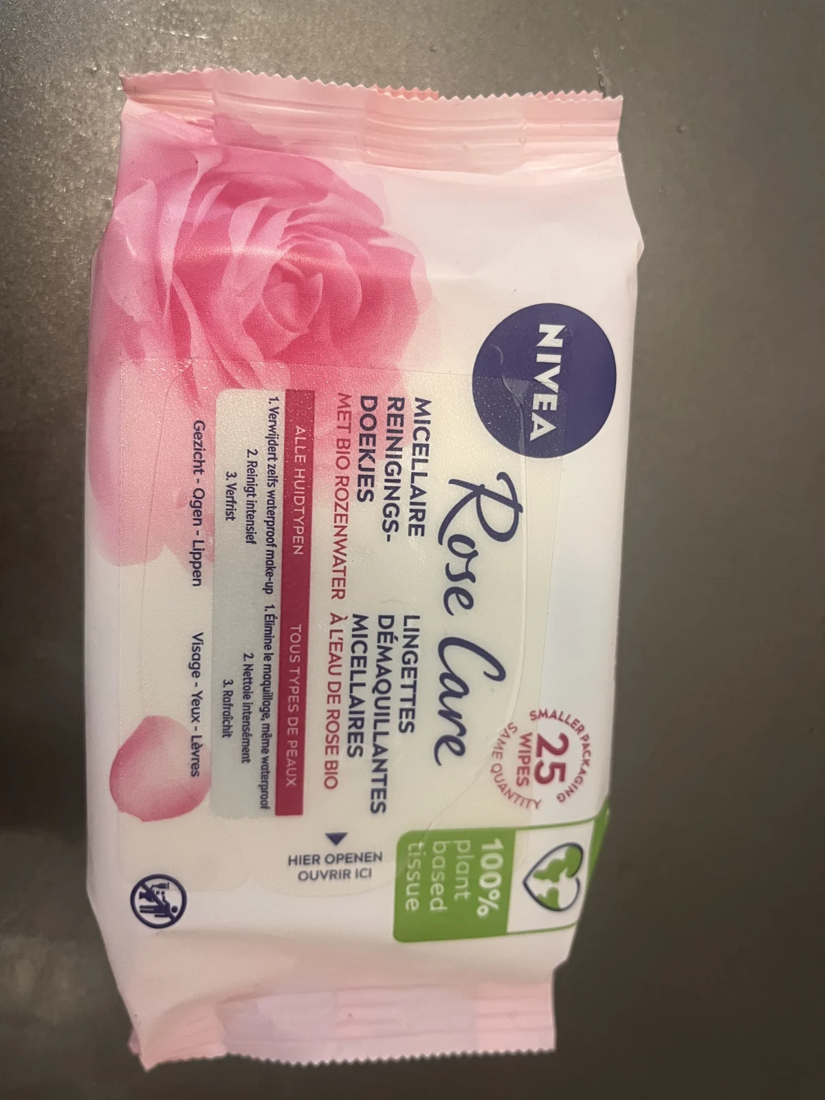 Rose Water Reinigingsdoekjes - review image