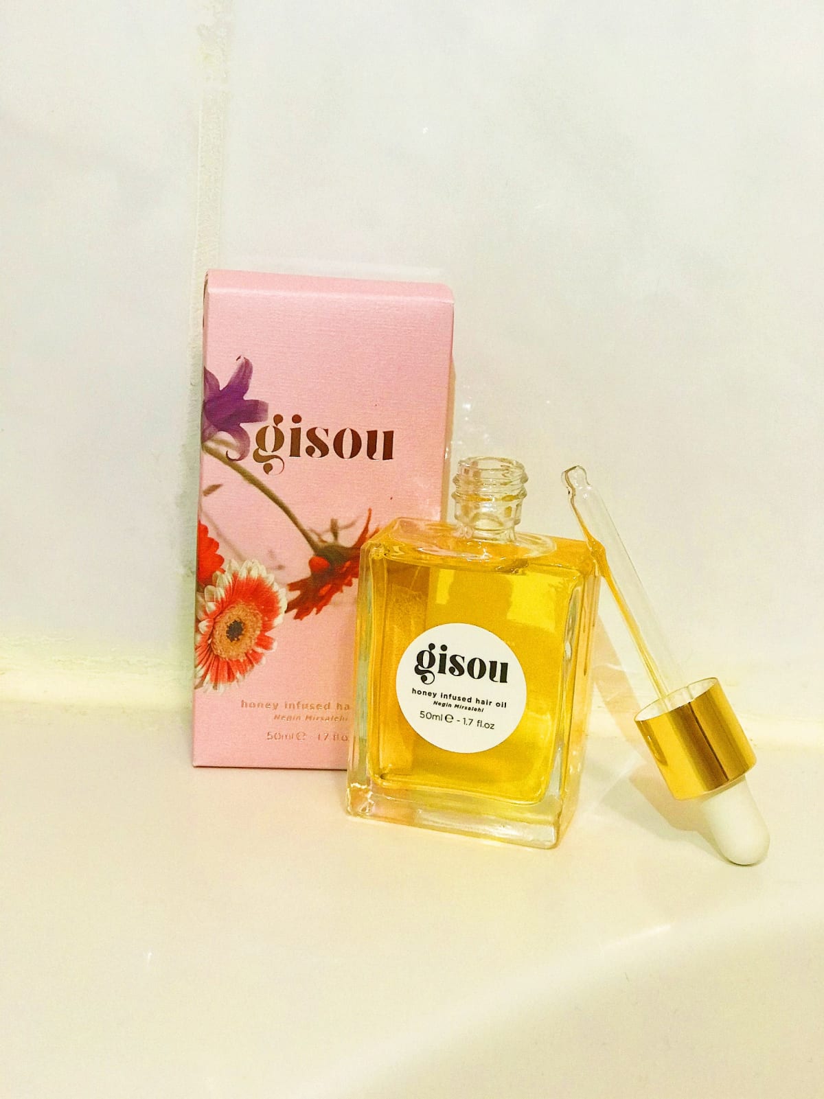 GISOU Honey Infused Hair Oil 100ml - review image