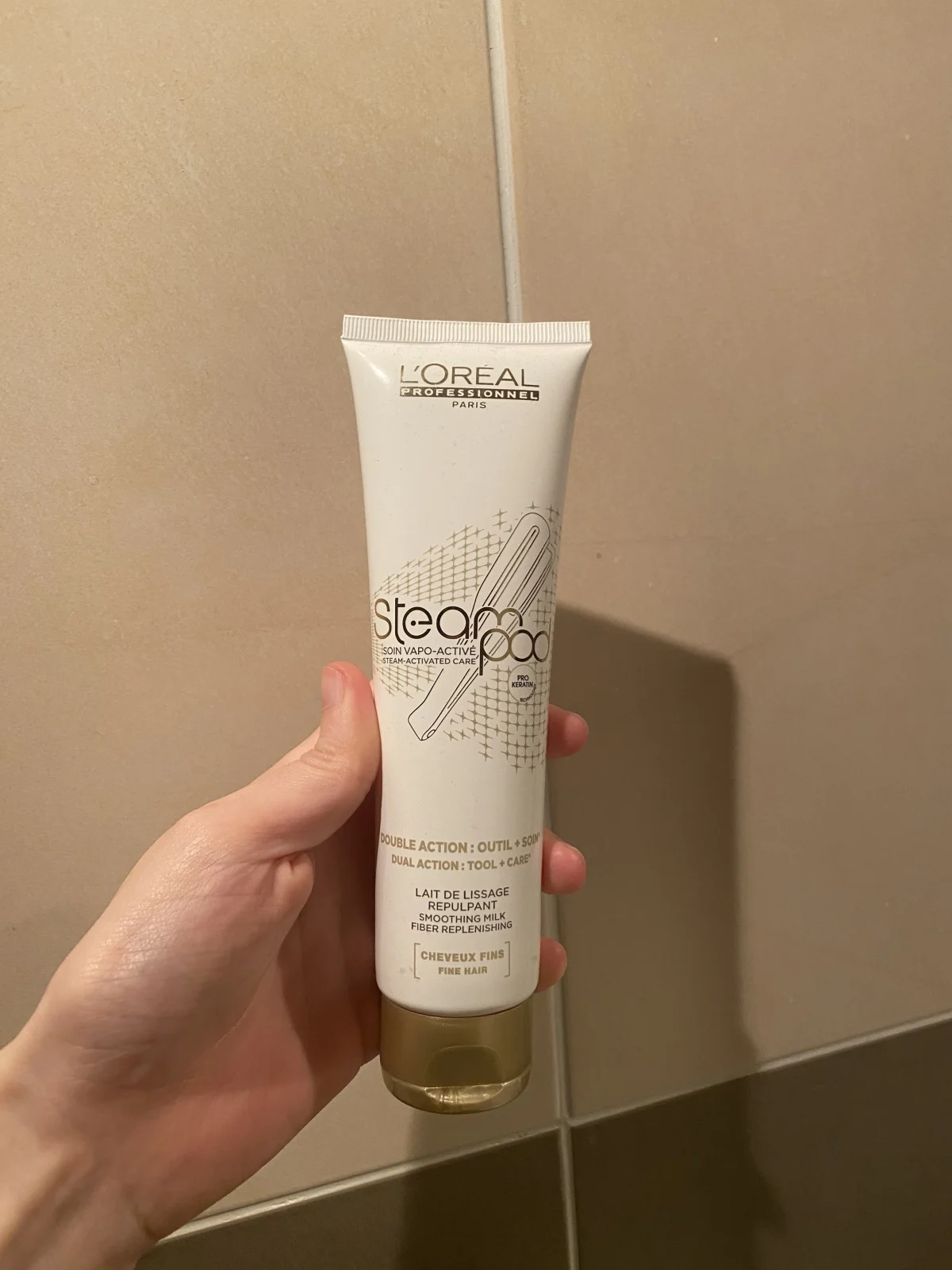 L'Oréal - SteamPod - Steam Activated 2-1 Cream - Crème voor dik haar - 150 ml - review image