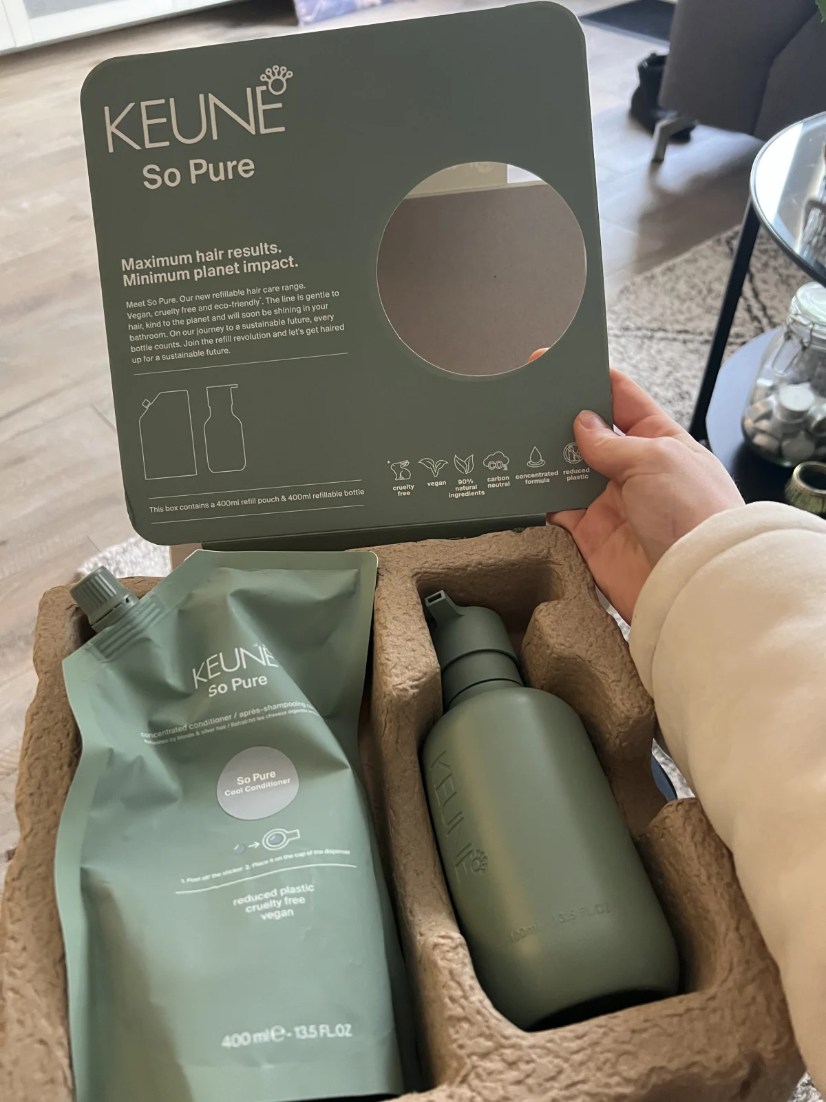 So Pure Cool Shampoo Refill - review image