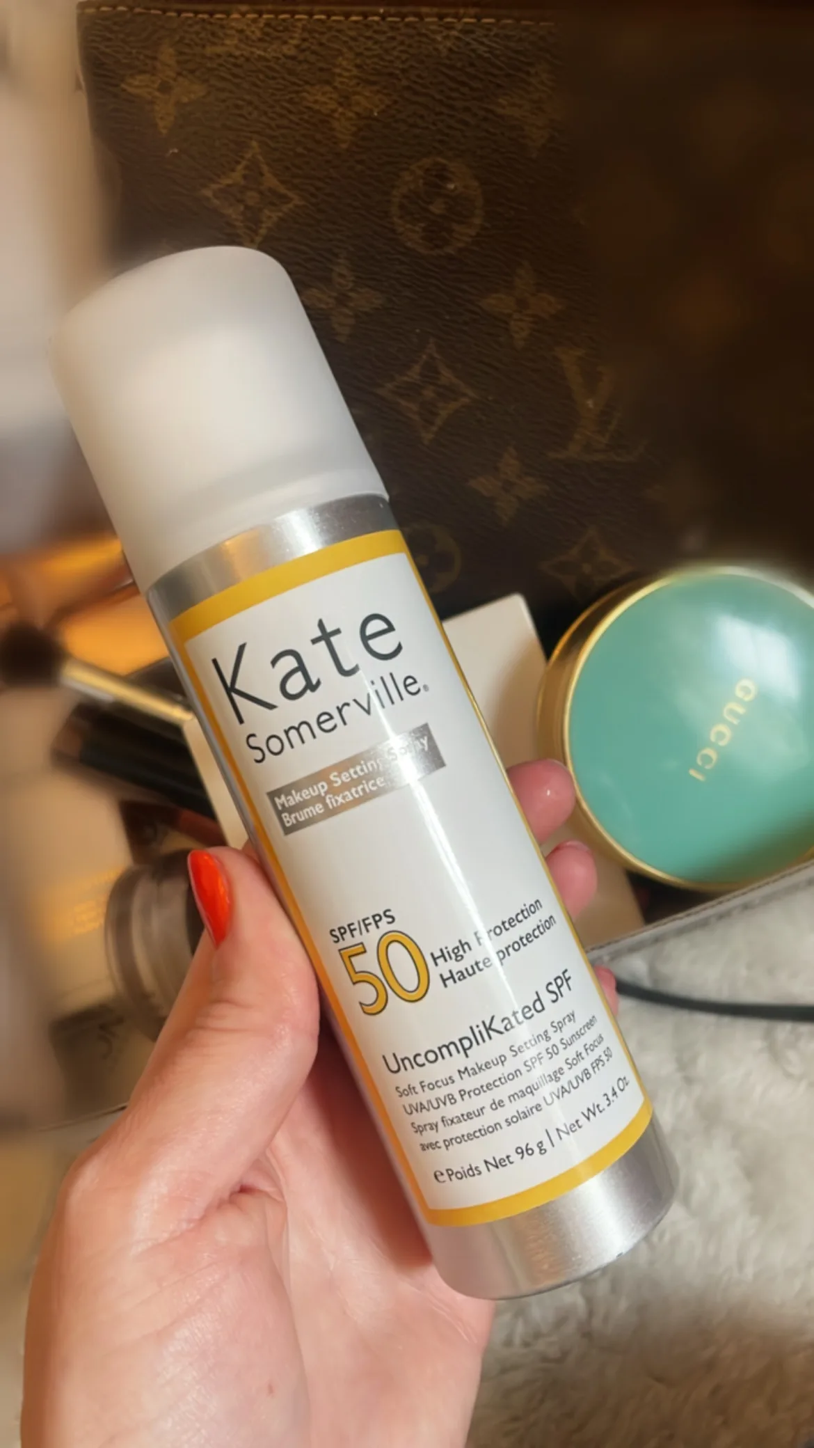 UncompliKated SPF50 Soft Focus Makeup Setting Spray - review image