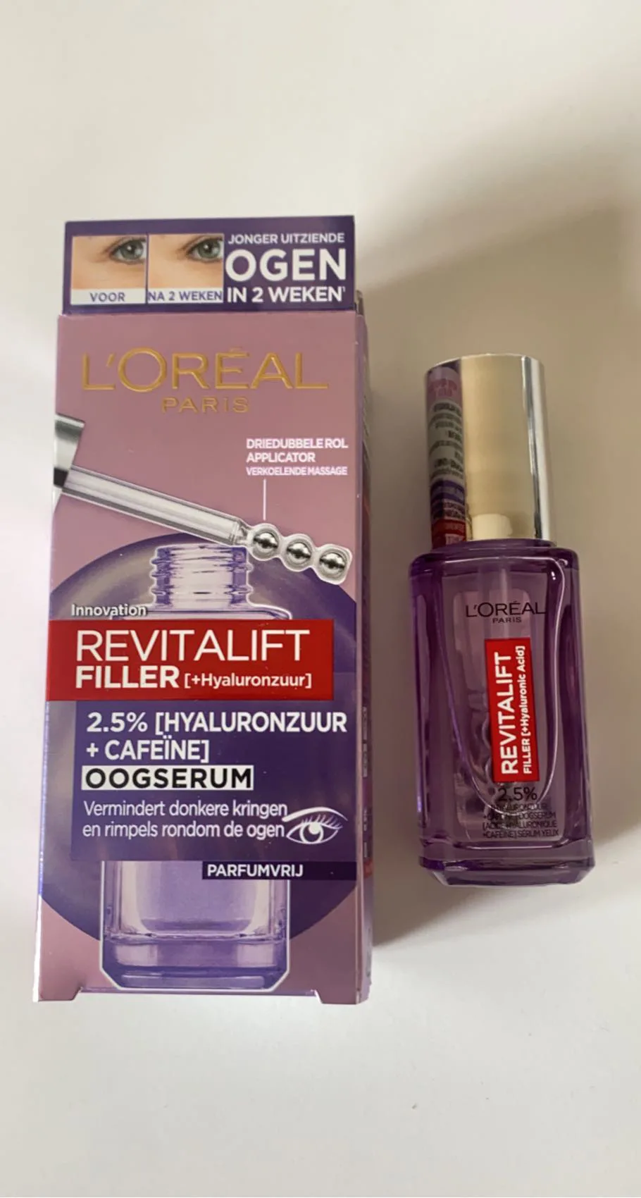 L’Oréal Paris Revitalift Hyaluronzuur Filler Serum - Anti Rimpel - 30 ml - review image