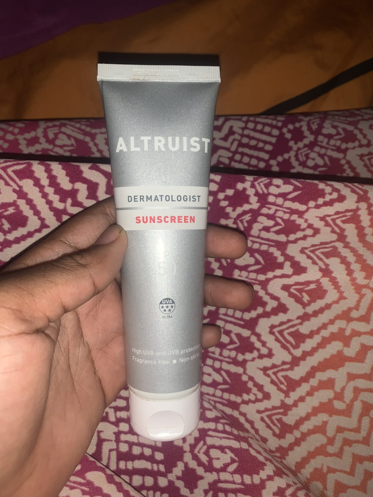 ALTRUIST Sunscreen SPF50 100ml - review image