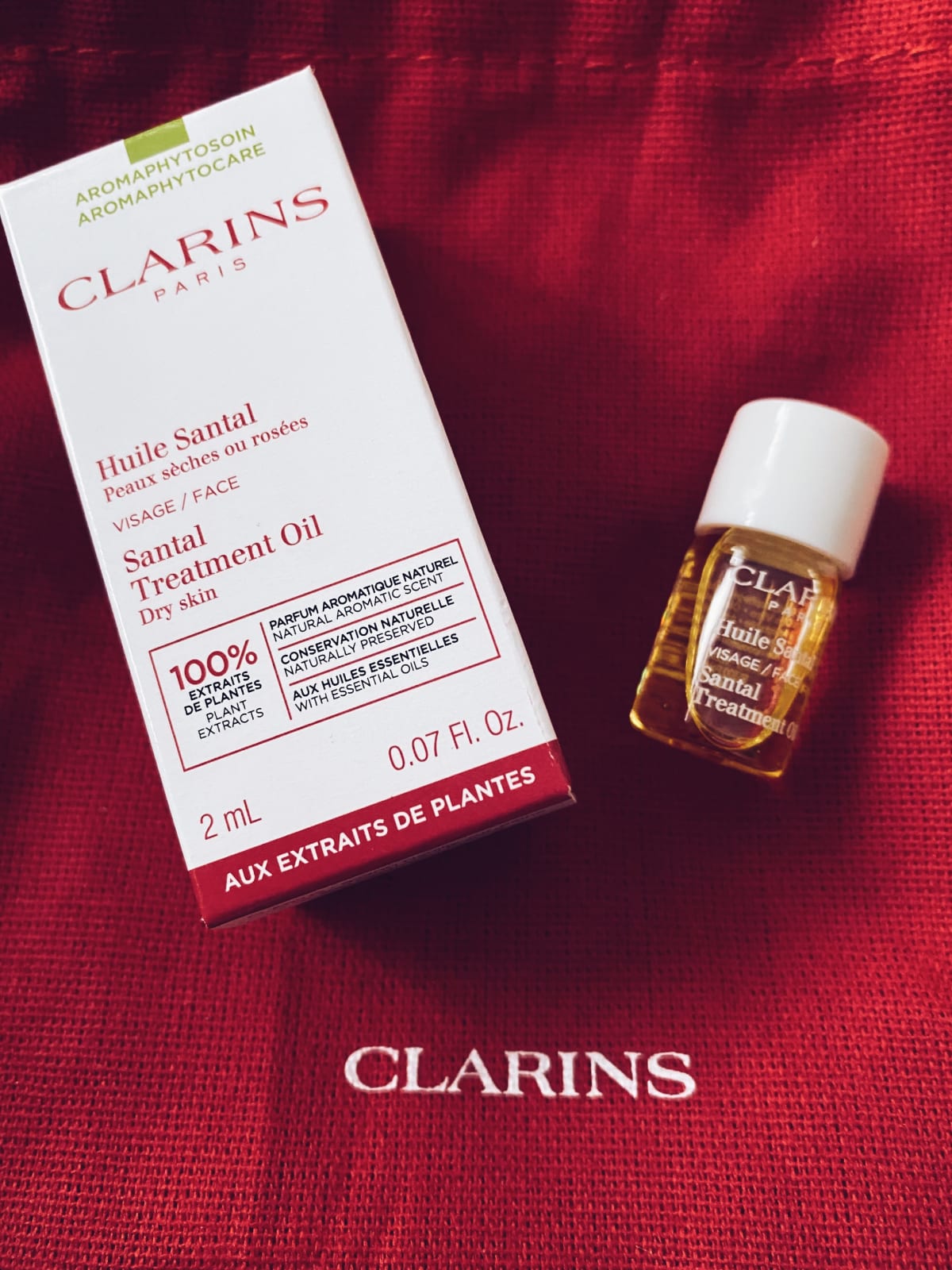 Clarins Huile Santal Gezichtsolie 30 ml - review image