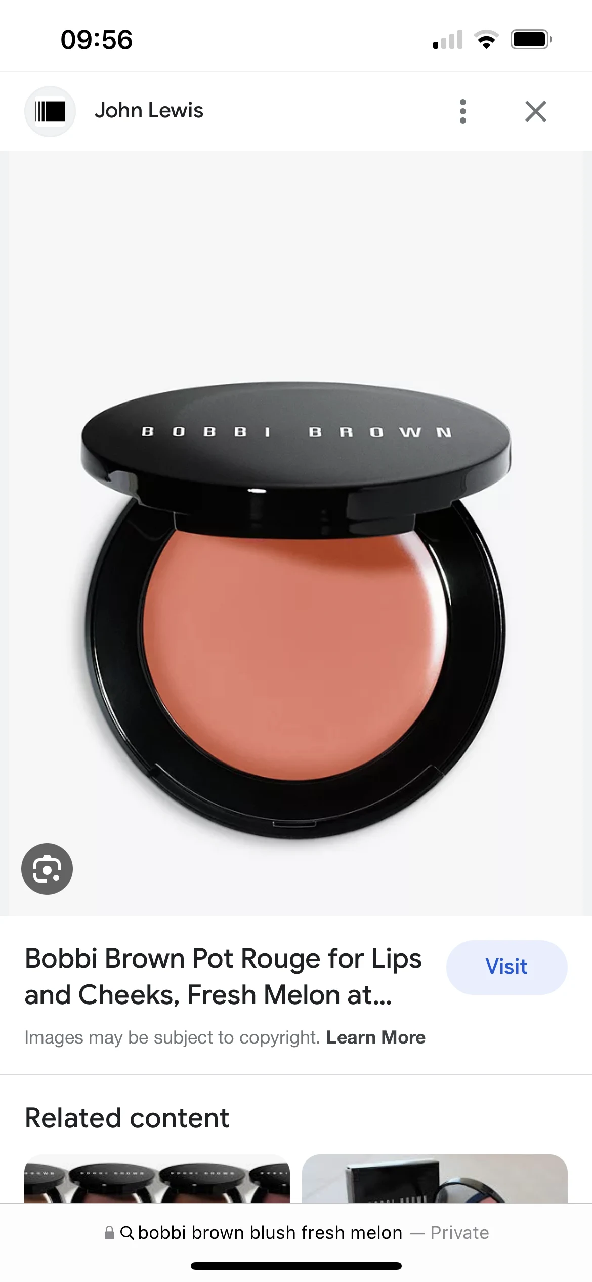 Bobbi Brown Pot Rouge for Lips and Cheeks - review image