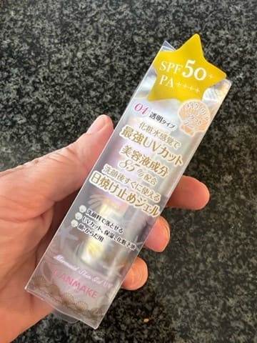 Canmake Mermaid Skin Gel UV SPF 50+ PA++++ 01 Clear 40g - review image