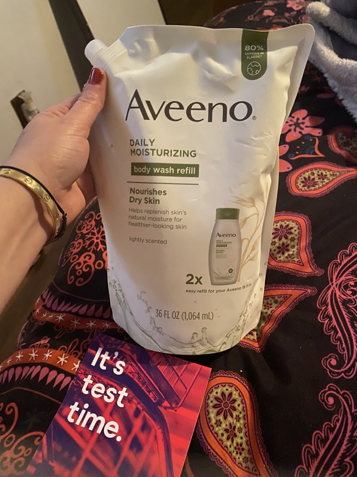 Aveeno Daily Moisturising Body Wash - 300 ml (For Normal to Dry Skin) - review image