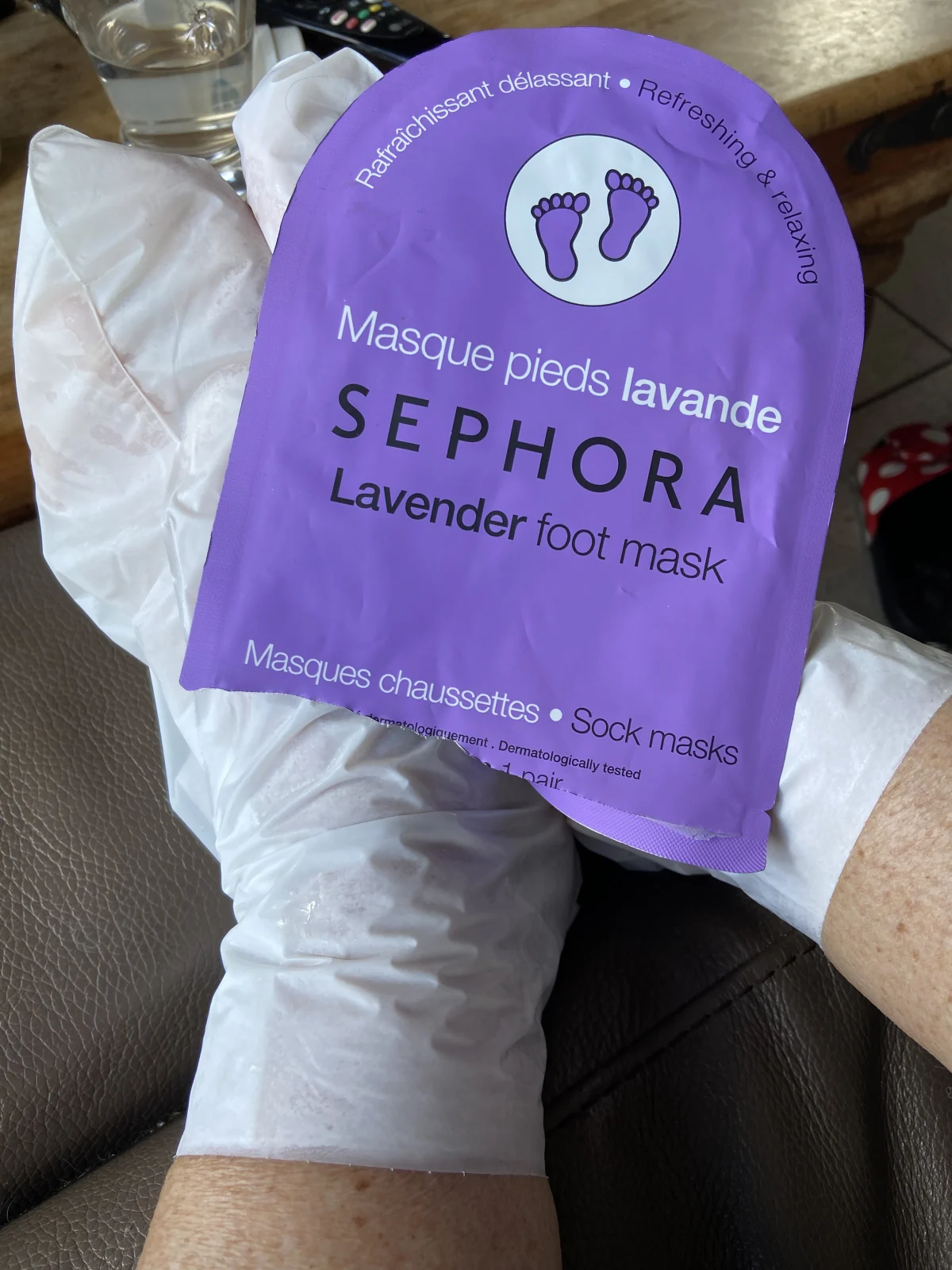 Foot Mask Lavender - Refreshing & Relaxing - review image