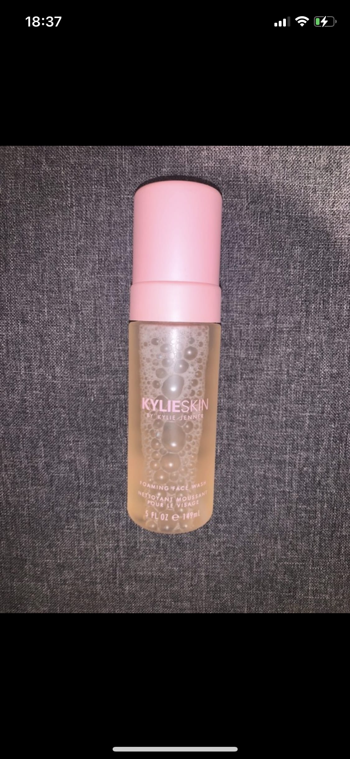 KYLIE SKIN Foaming Face Wash - review image