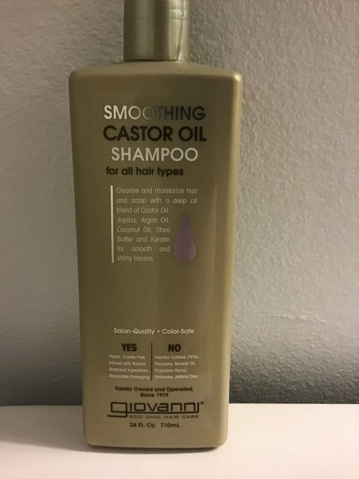 SMOOTHING CASTOR OIL SHAMPOO - review image