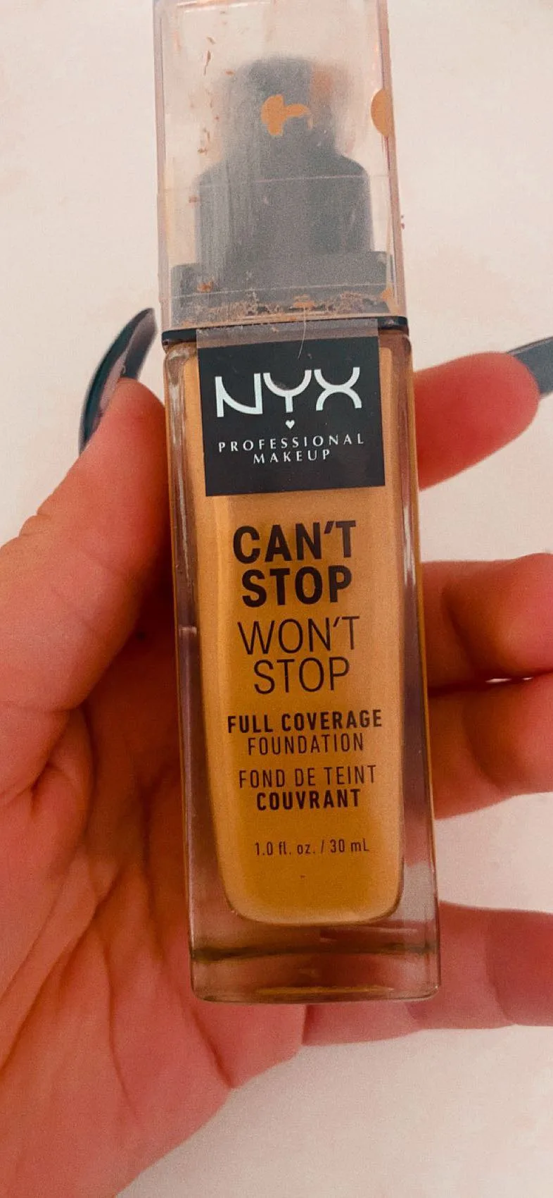 Vloeibare Foundation NYX Can't Stop Won't Stop Mocha 30 ml - review image