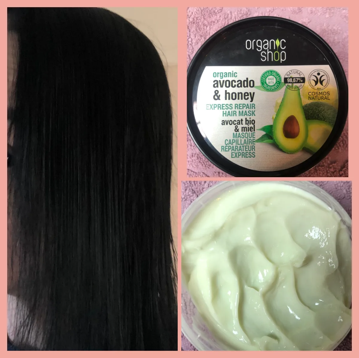 Organic Avocado & Honey Express Repair Hair Mask - review image