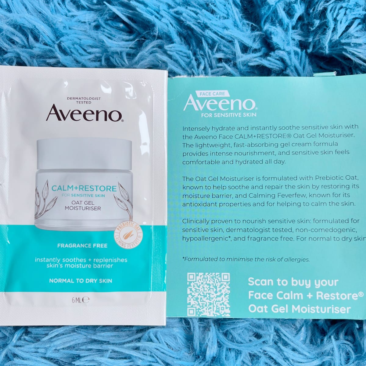 Aveeno Face Calm and Restore Nourishing Daily Moisturiser with SPF 30 50ml - review image