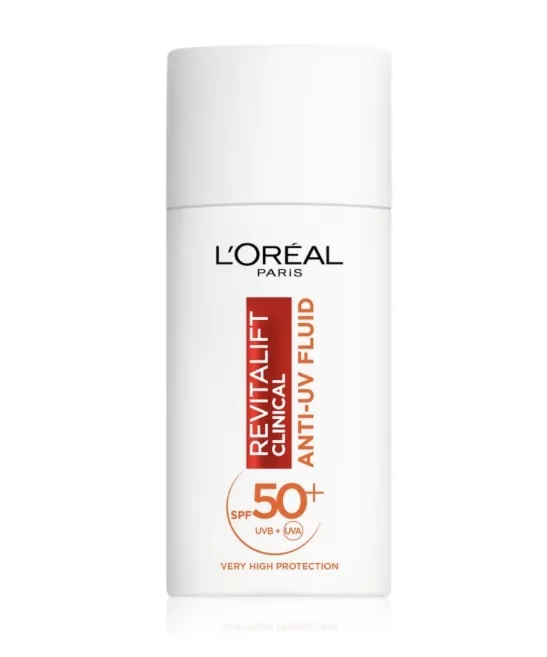 L’Oréal Paris Revitalift Clinical Anti-UV Fluid SPF 50 met Vitamine C* - 50ml - review image